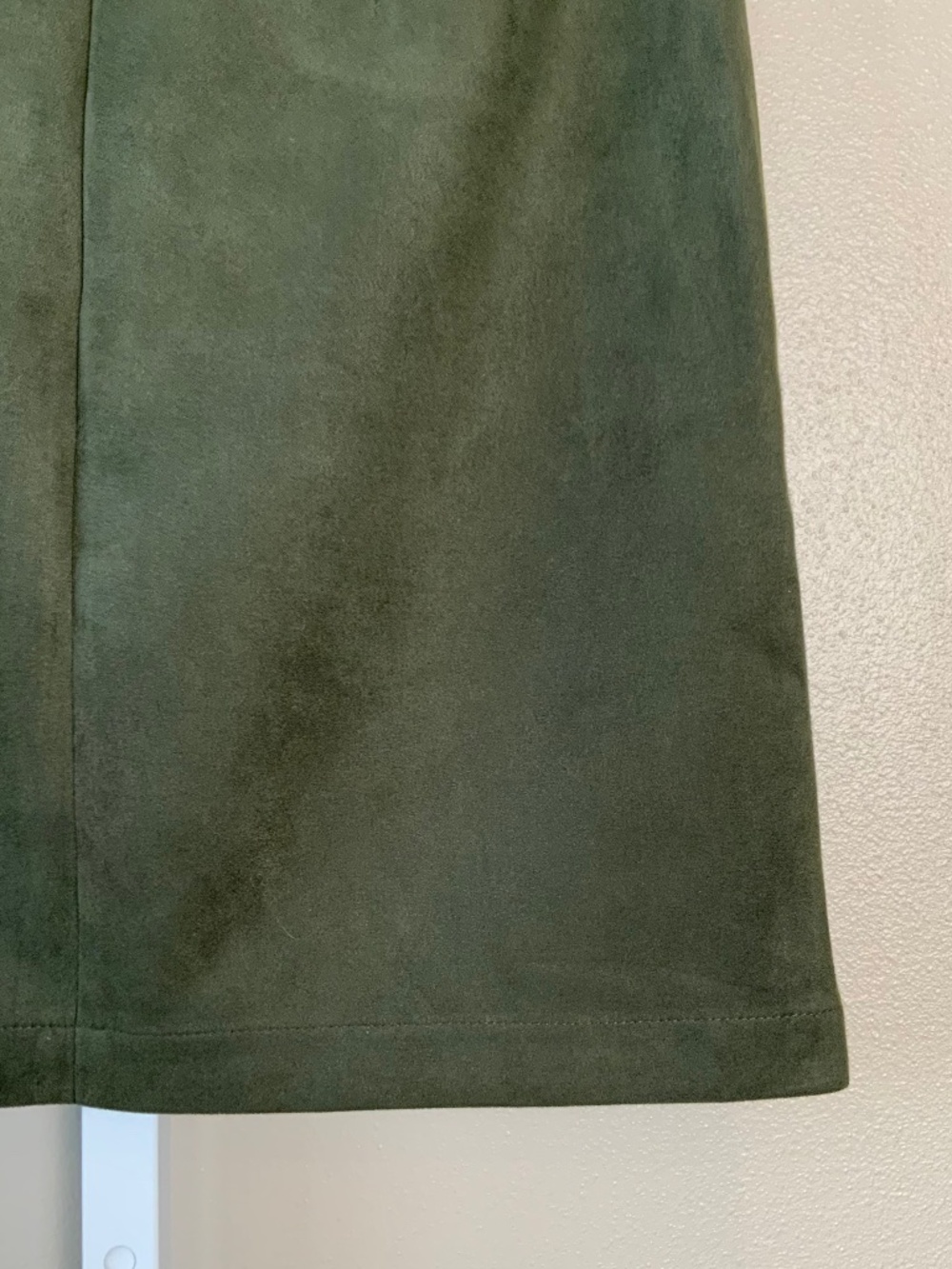 LOFT Faux Suede Sailor Shift Skirt - Picture 13 of 16